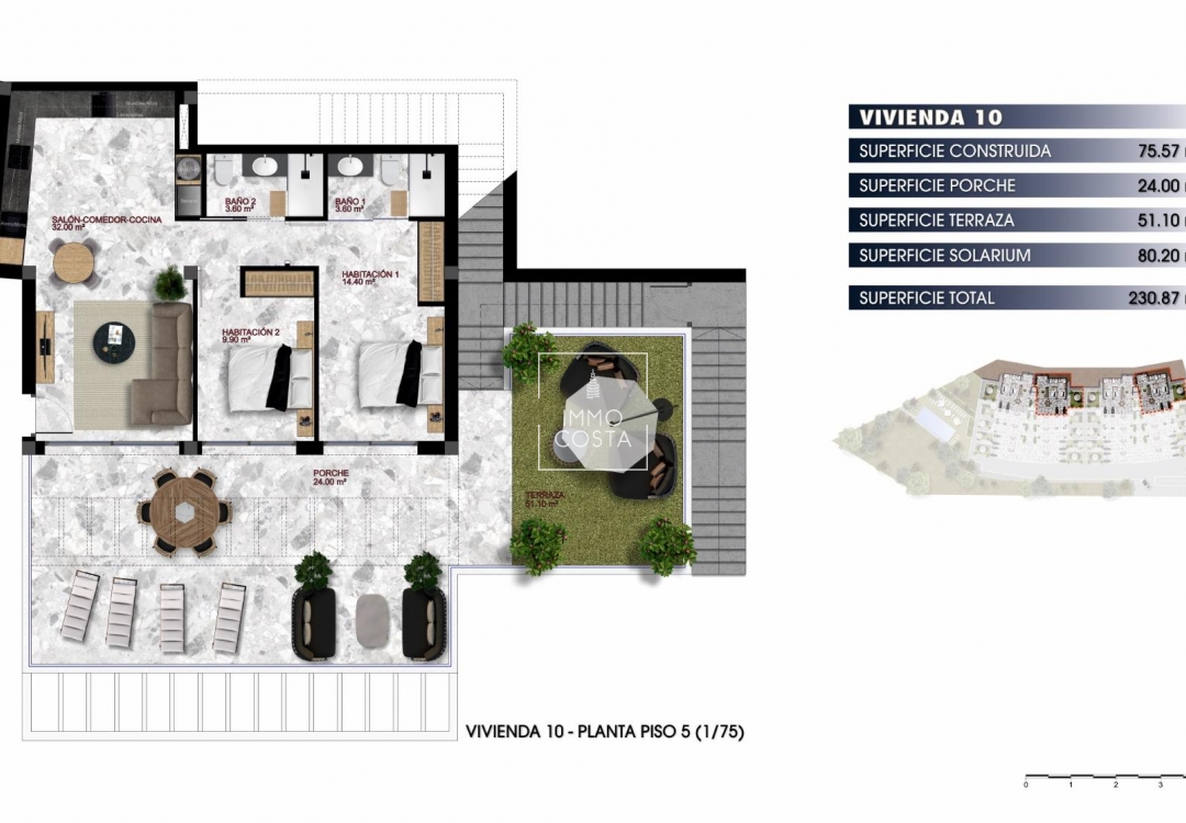 Obra nueva - Ático - Finestrat - Balcón De Finestrat