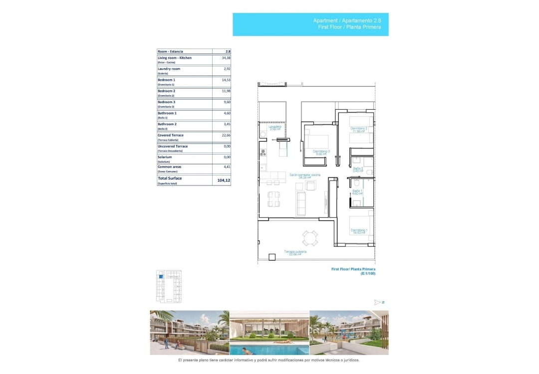 Neubau - Wohnung - Pilar de La Horadada - Playa de las Higuericas