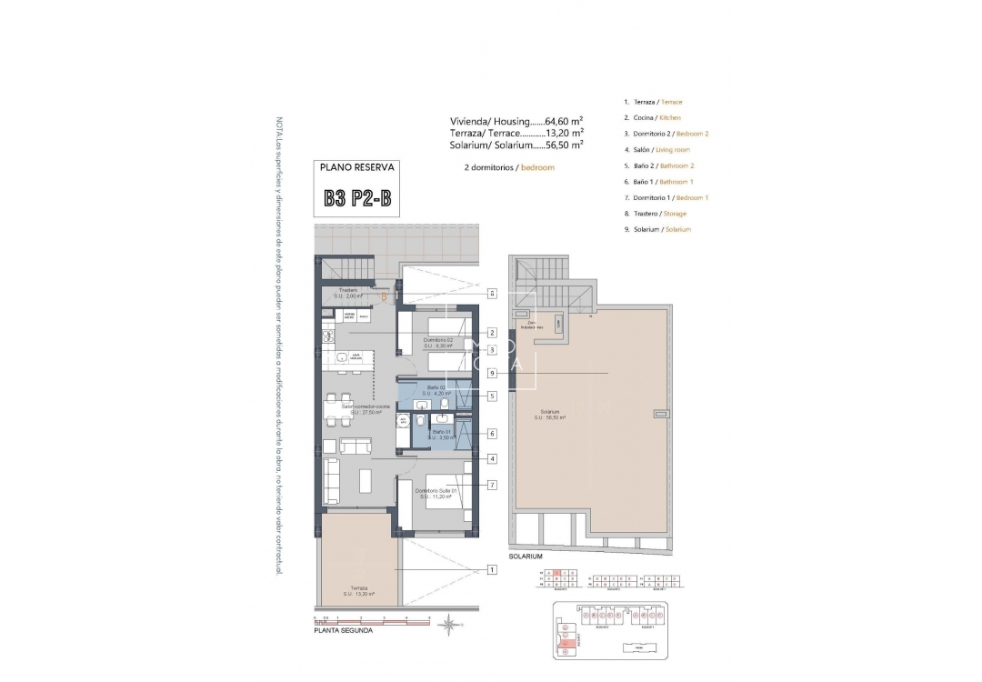 Nouvelle construction - Attique - Los Alcazares - Serena Golf