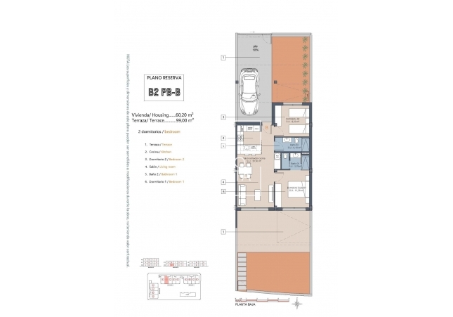 Obra nueva - Bungalow - Los Alcazares - Serena Golf