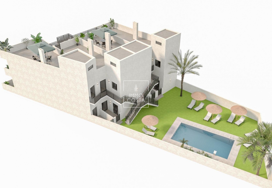 Nieuwbouw Woningen - Bungalow - Hondón de las Nieves - La Canalosa