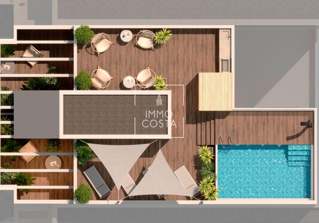 Nouvelle construction - Attique - Torrevieja - Playa del Acequión