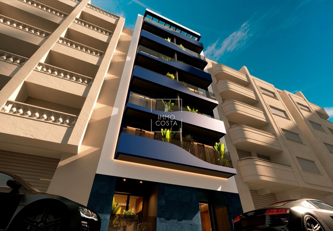 Nouvelle construction - Attique - Torrevieja - Playa del Acequión