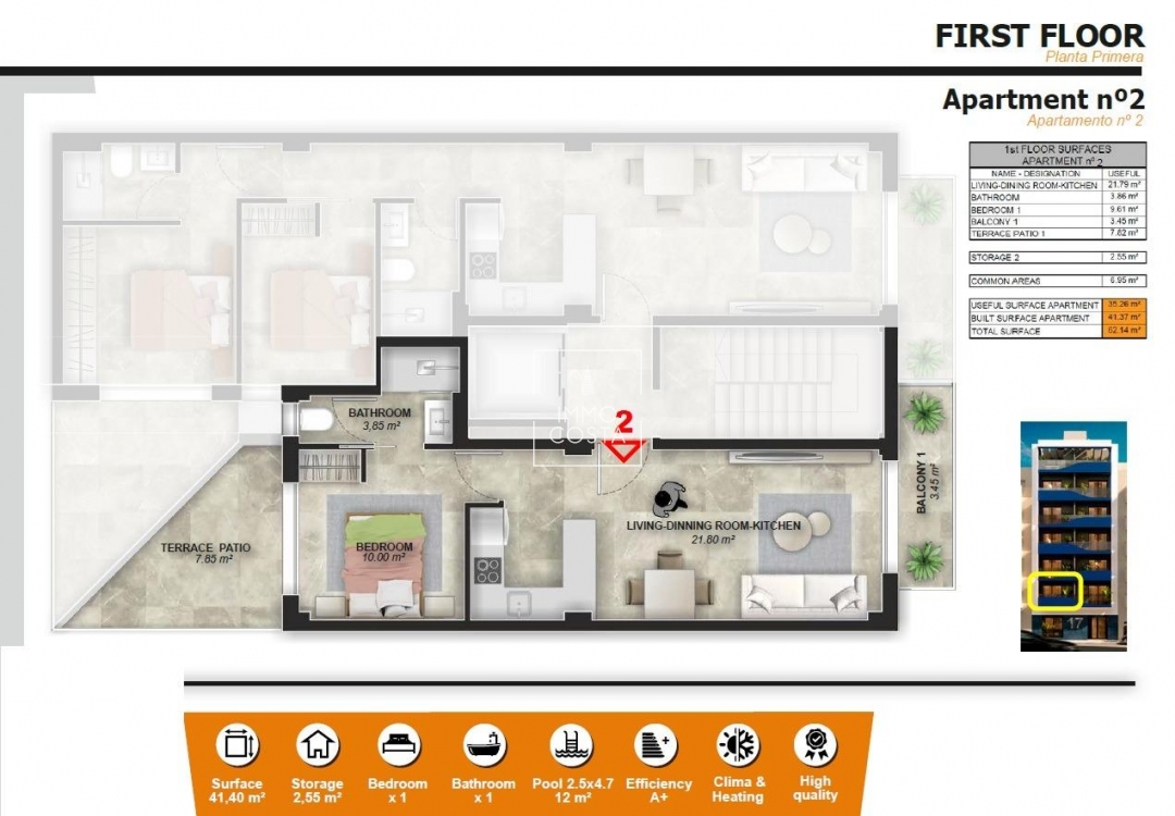 Neubau - Wohnung - Torrevieja - Playa del Acequión
