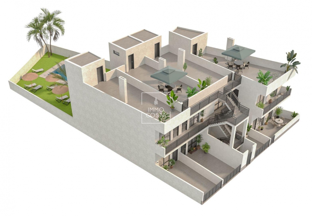 Nouvelle construction - Bungalow - Hondón de las Nieves - La Canalosa