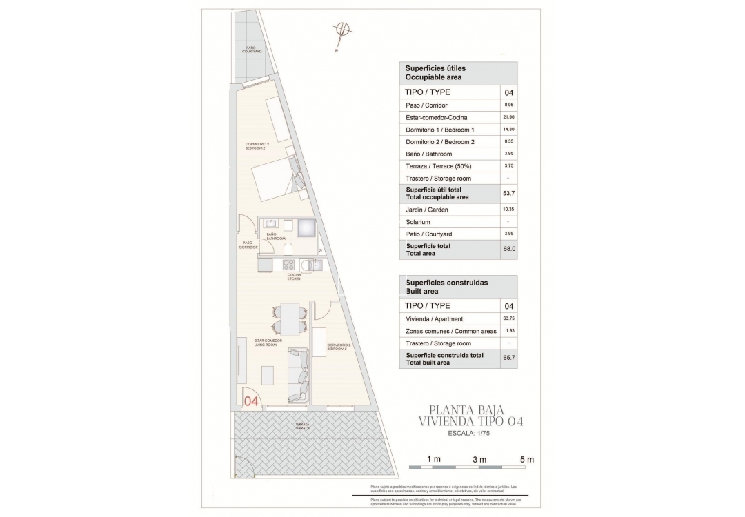 Nouvelle construction - Bungalow - Hondón de las Nieves - La Canalosa