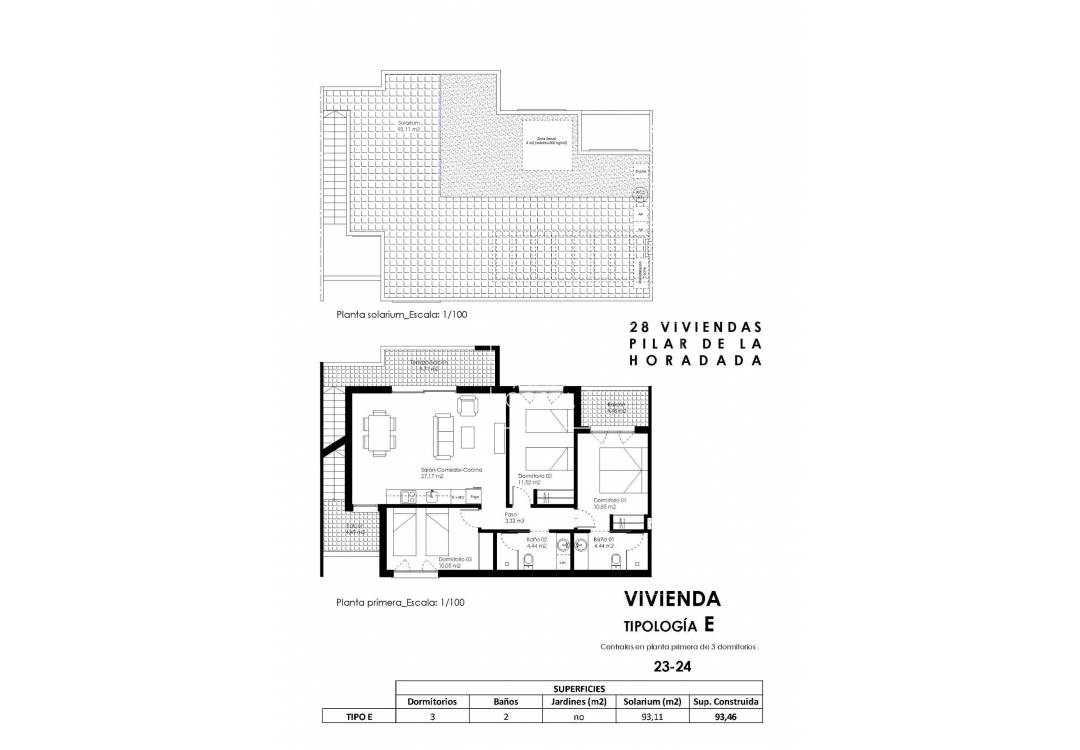 Neubau - Bungalow - Pilar de La Horadada - pueblo