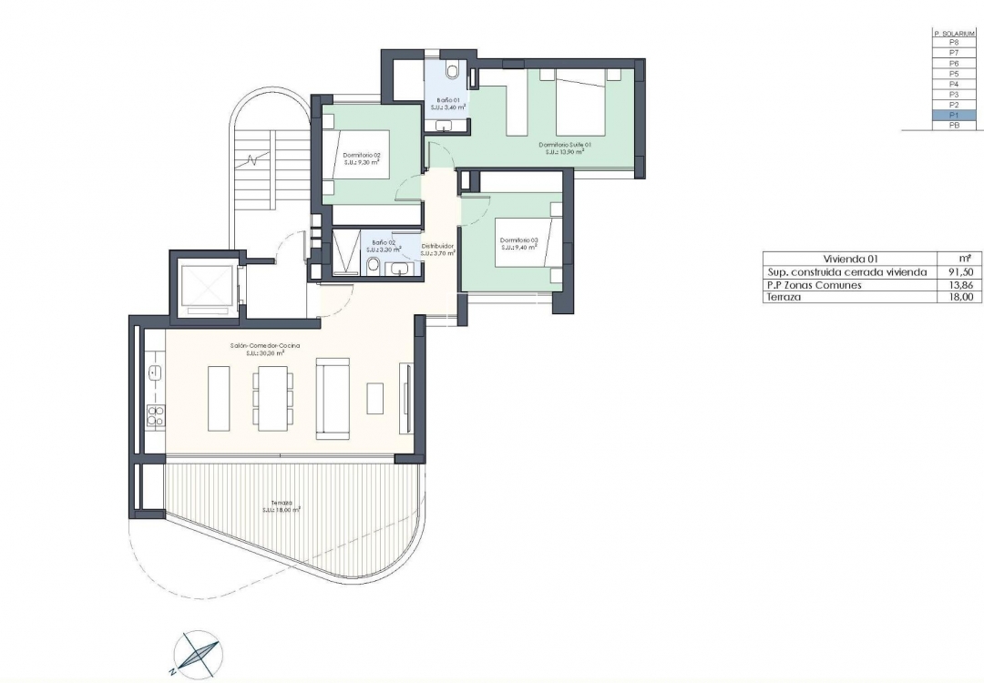New Build - Apartment / flat - Guardamar del Segura - Avenida del Puerto