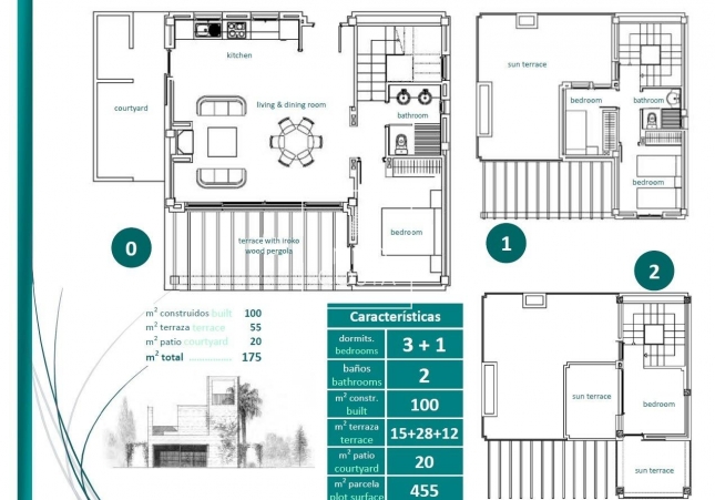Obra nueva - Villa - Sucina - Peraleja Golf