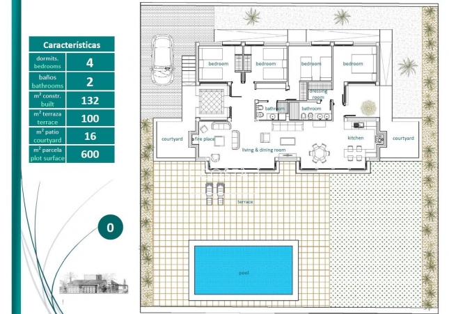 Obra nueva - Villa - Sucina - Peraleja Golf