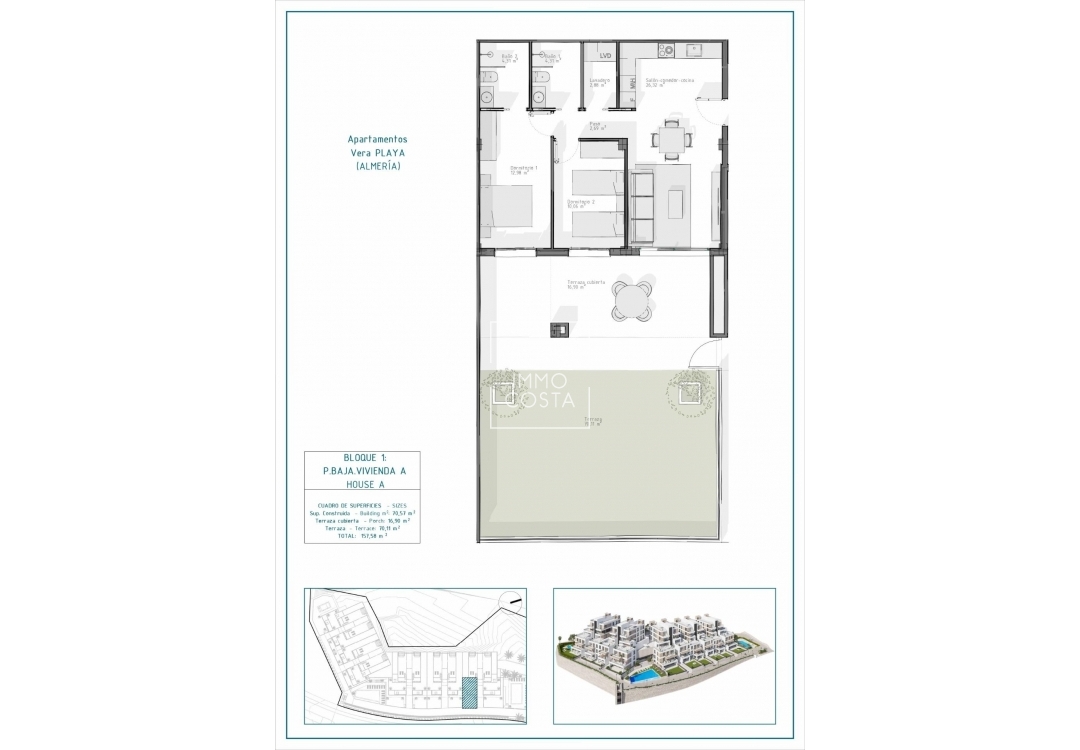 Obra nueva - Apartamento / piso - Vera - Pueblo Salinas
