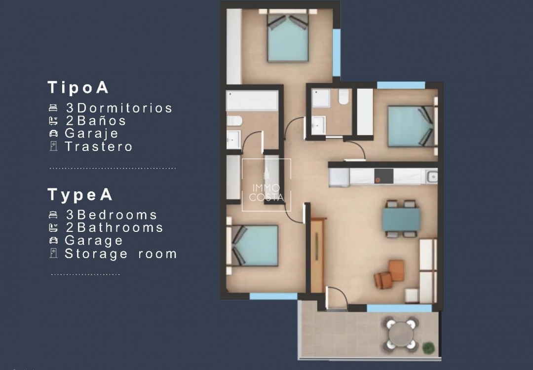 Nowy budynek - Bungalow - San Pedro del Pinatar - Los Pinos