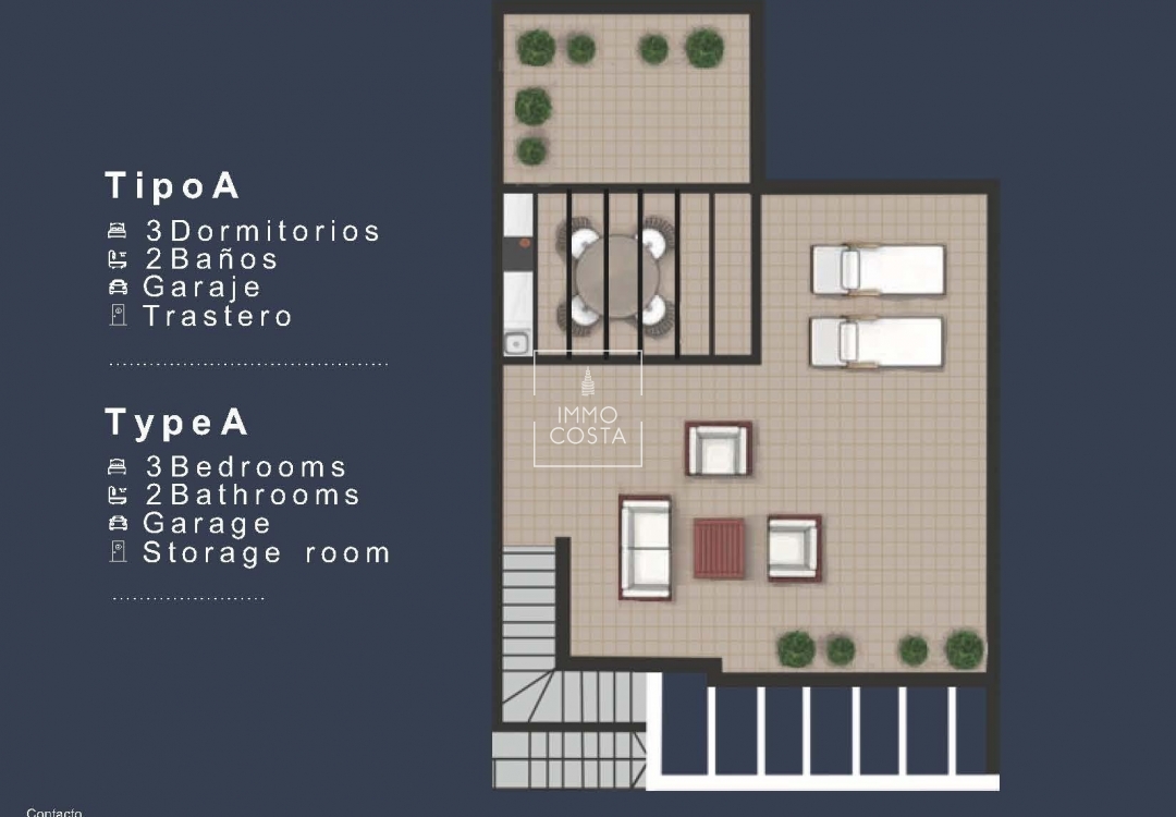 Nowy budynek - Bungalow - San Pedro del Pinatar - Los Pinos