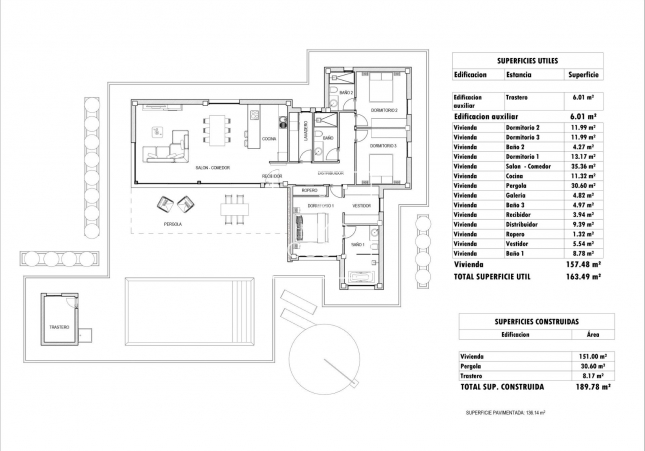 Obra nueva - Villa - Aspe - Poligono 19