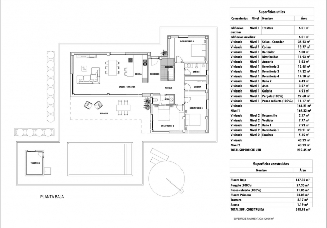 Nouvelle construction - Villa - Aspe - Poligono 19