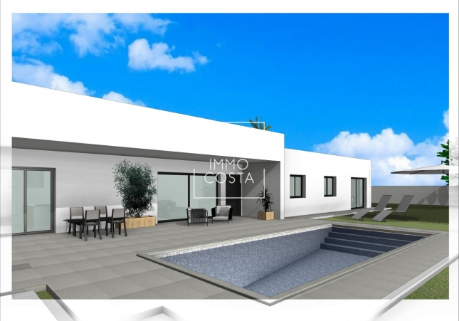 Obra nueva - Villa - Aspe - Poligono 19