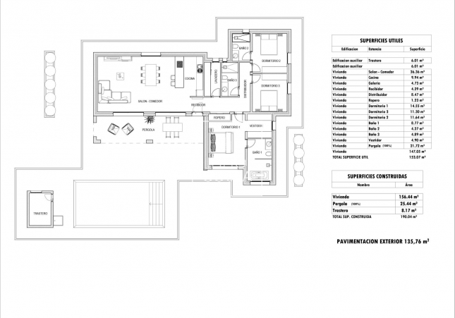 Nouvelle construction - Villa - Aspe - Poligono 19