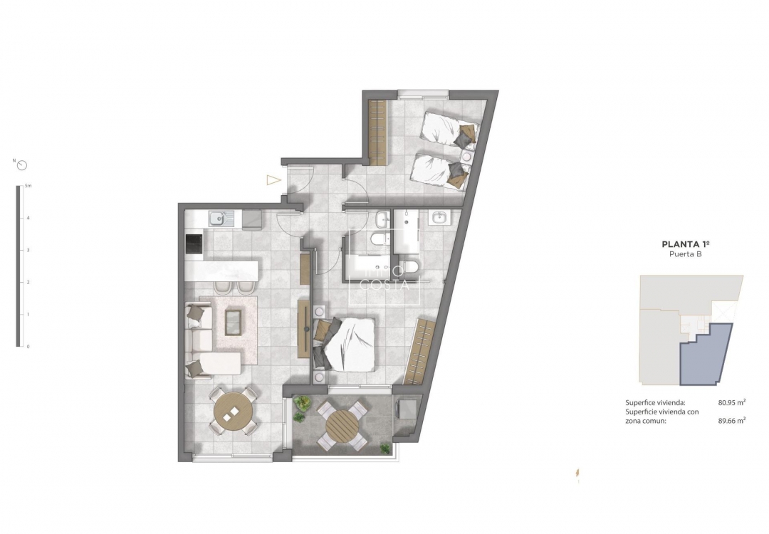Obra nueva - Apartamento / piso - Guardamar del Segura - Pueblo