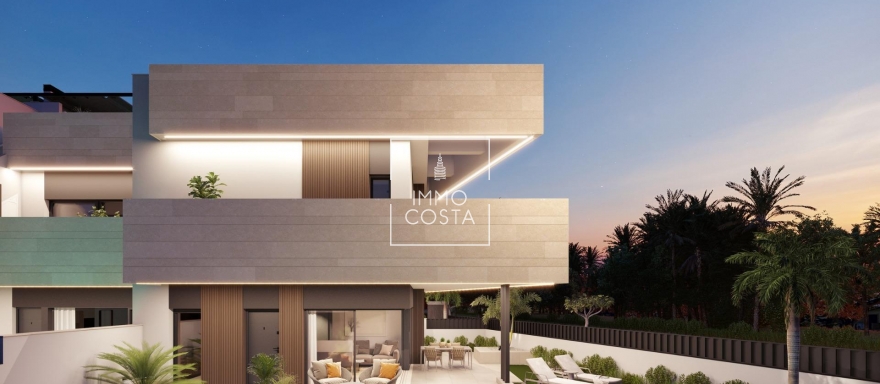 Villa - Obra nueva - Pilar de La Horadada - parques de Andromeda