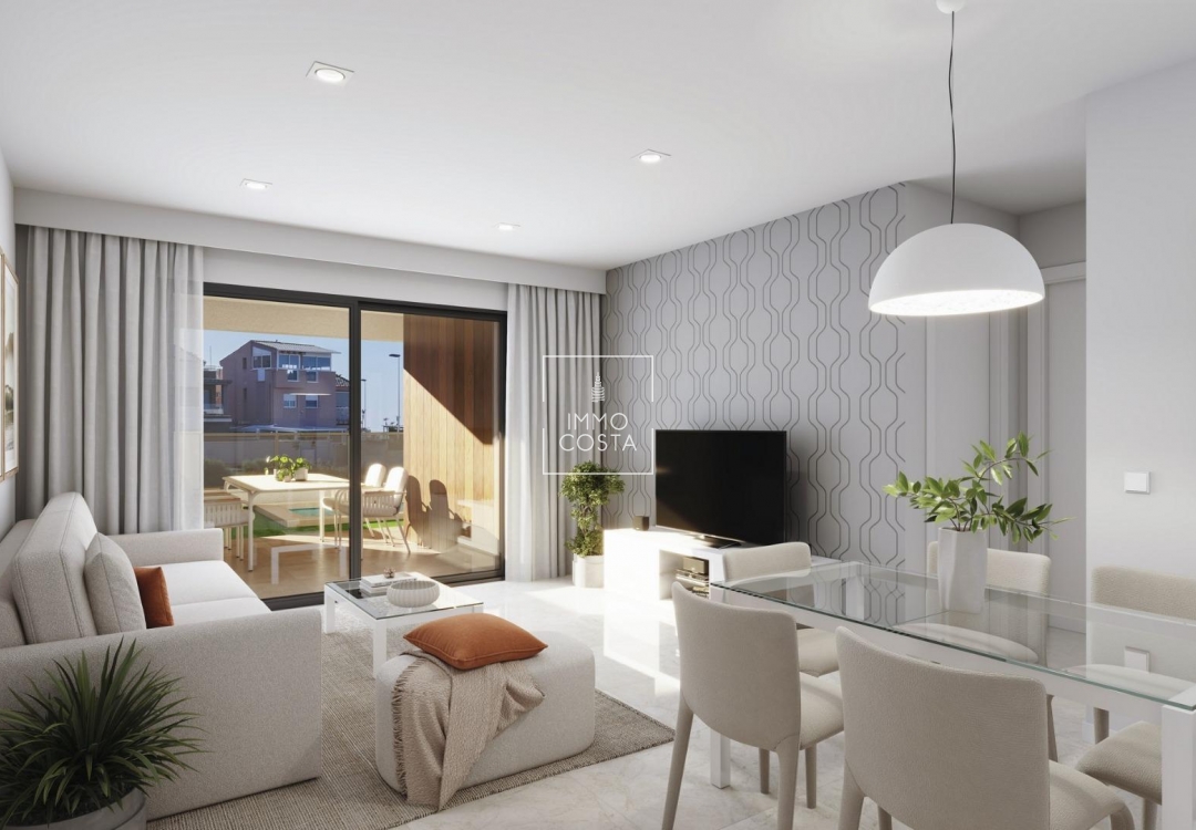 Obra nueva - Bungalow - Puerto de Mazarron - Playa Negra