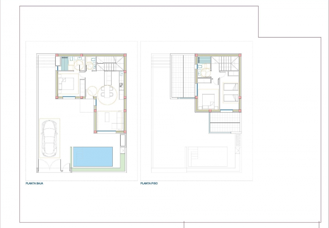 Obra nueva - Villa - San Fulgencio - Polideportivo