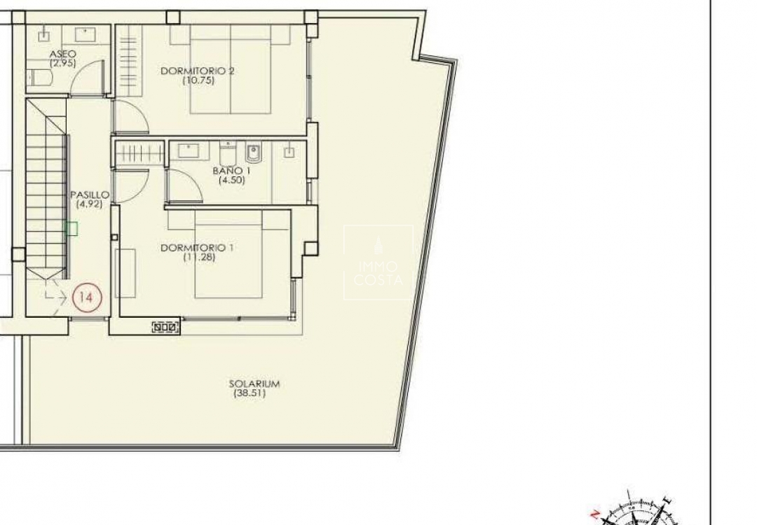 Nowy budynek - Daszek - Torrevieja - Playa Del Cura