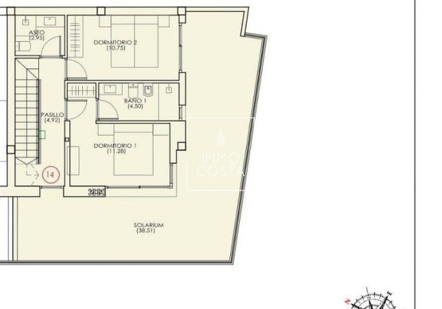 Nowy budynek - Daszek - Torrevieja - Playa Del Cura