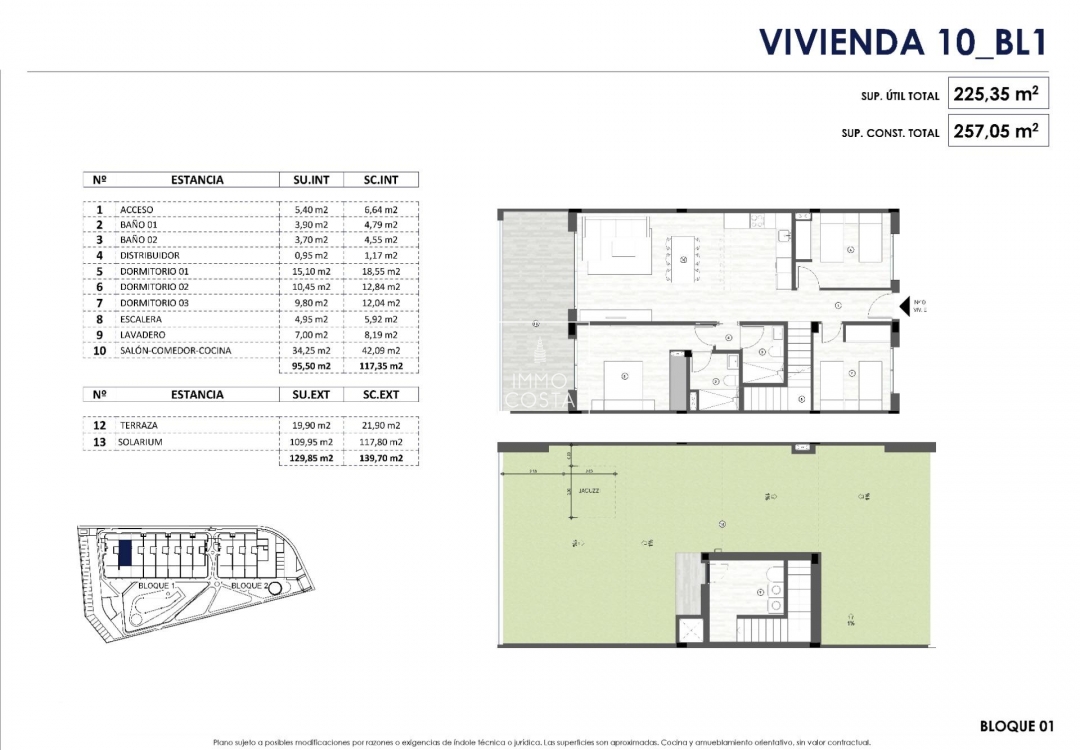 Neubau - Top Floor Bungalow - La Manga Club