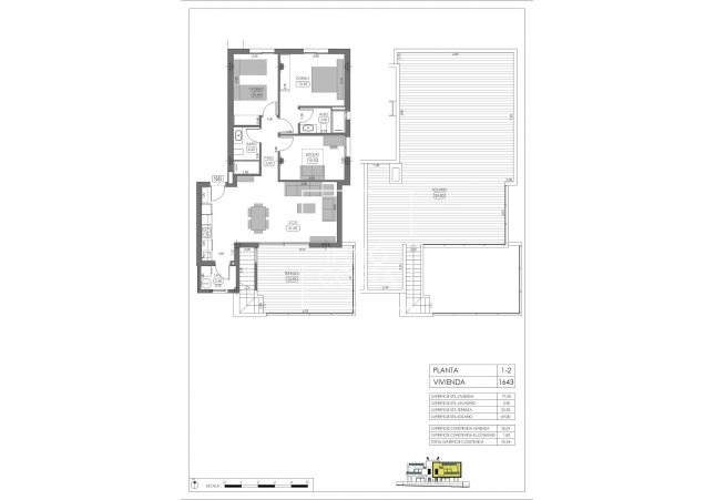 Neubau - Top Floor Bungalow - Algorfa