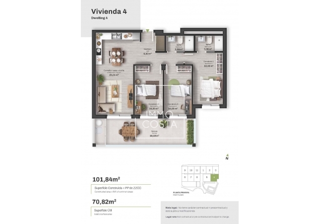 Nieuwbouw Woningen - Ground floor apartment - Mojacar