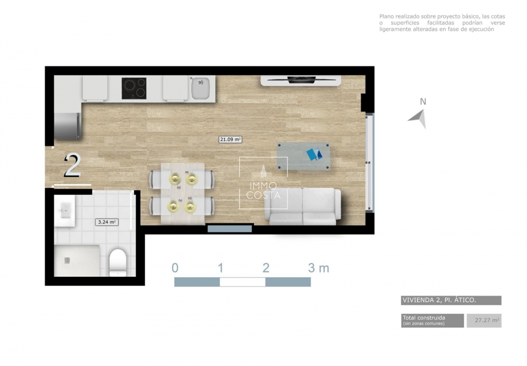 Nouvelle construction - Attique - Torrevieja