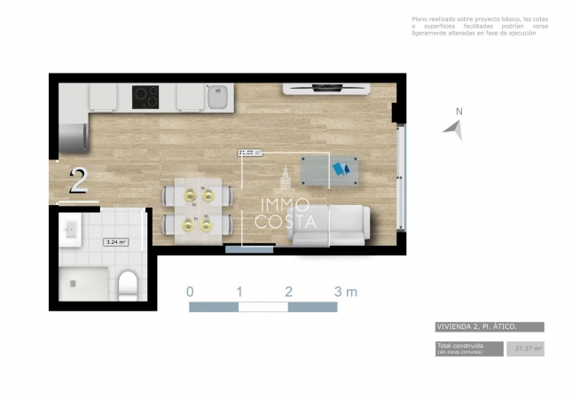 Nouvelle construction - Attique - Torrevieja