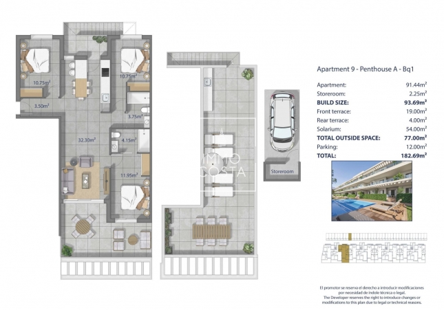 Nouvelle construction - Attique - Los Alcazares