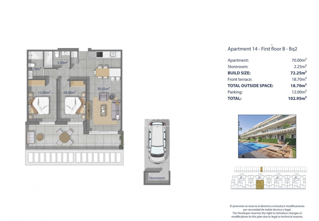 Nouvelle construction - Appartement - Los Alcazares