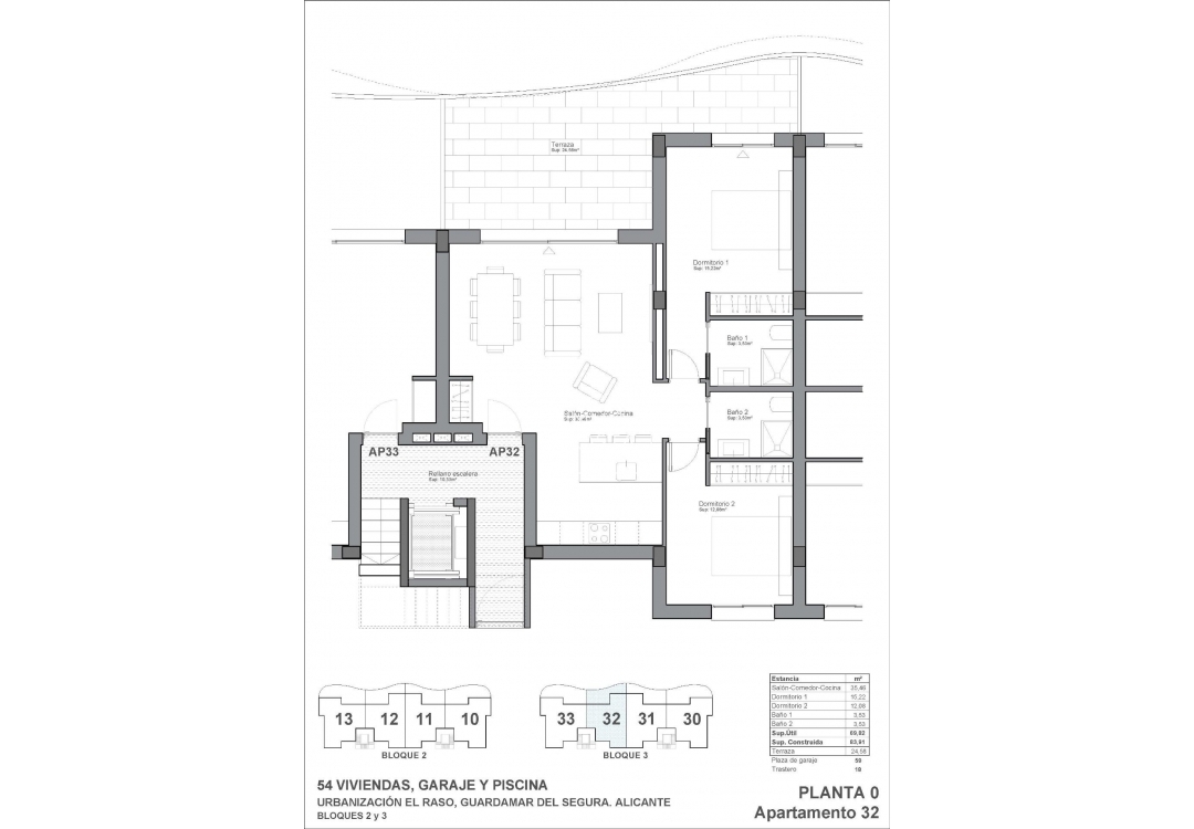 New Build - Ground floor apartment - Guardamar del Segura - Guardamar Del Segura