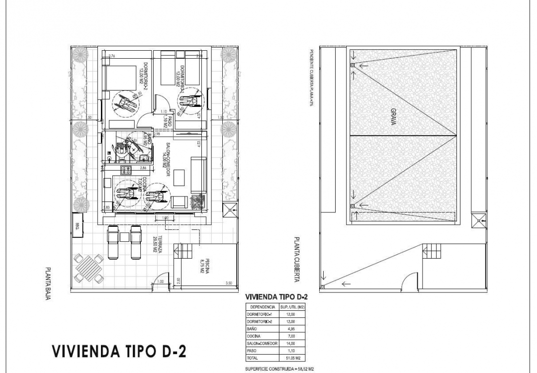 Obra nueva - Semidetached - Vera