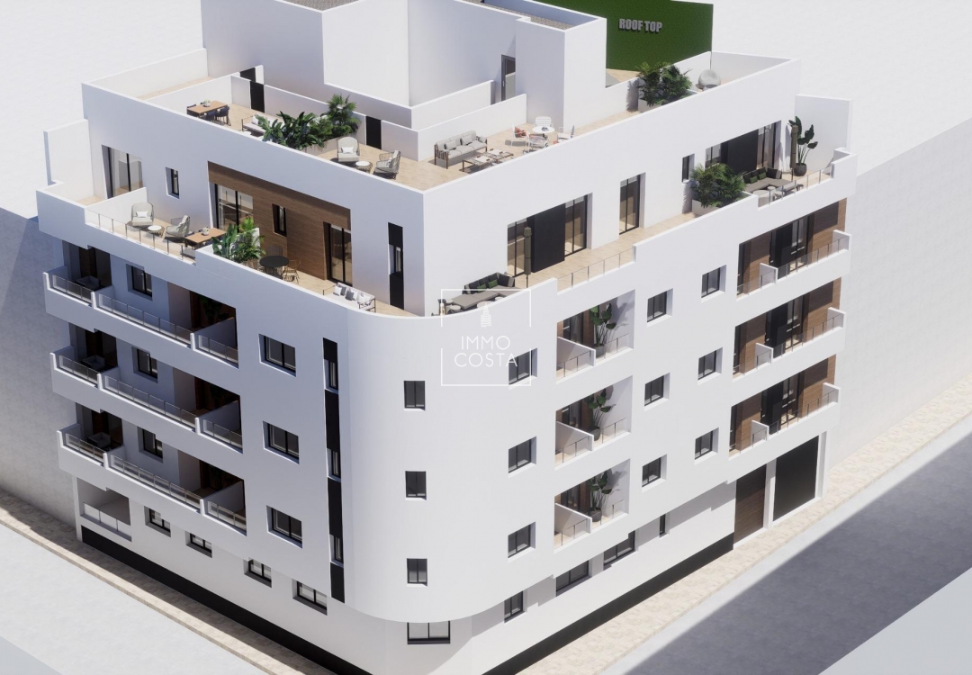 Новое здание - Квартира / квартира - Torrevieja