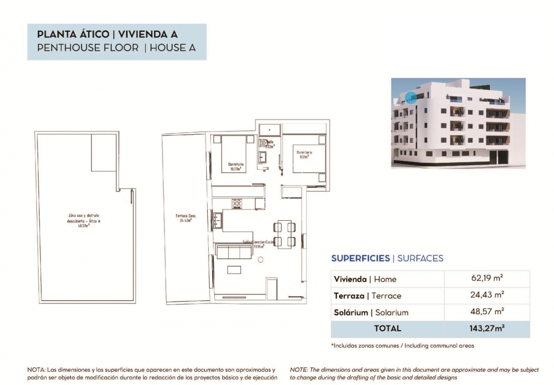 Nouvelle construction - Attique - Torrevieja