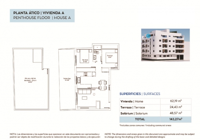 Nouvelle construction - Attique - Torrevieja