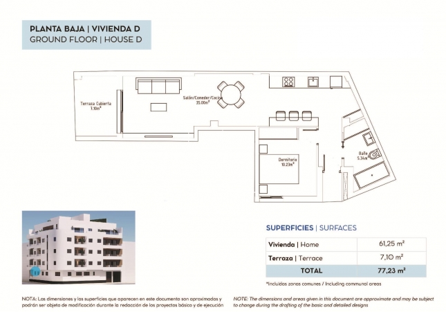 Nouvelle construction - Ground floor apartment - Torrevieja