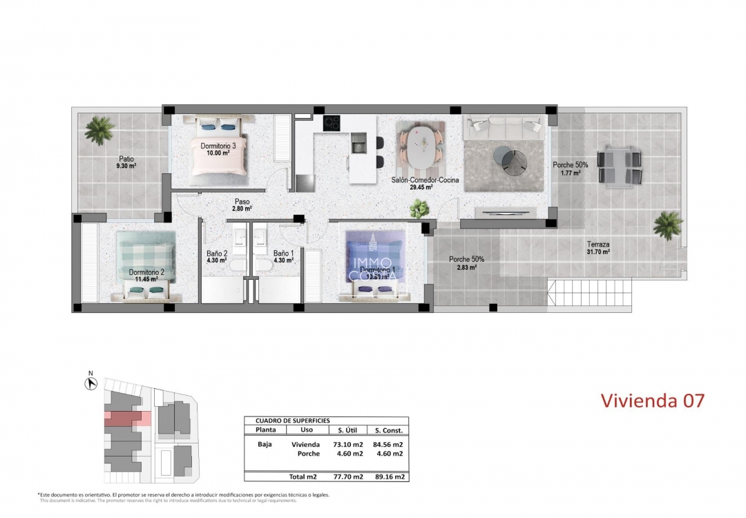New Build - Ground Floor Bungalow - Pilar de La Horadada - Pilar De La Horadada