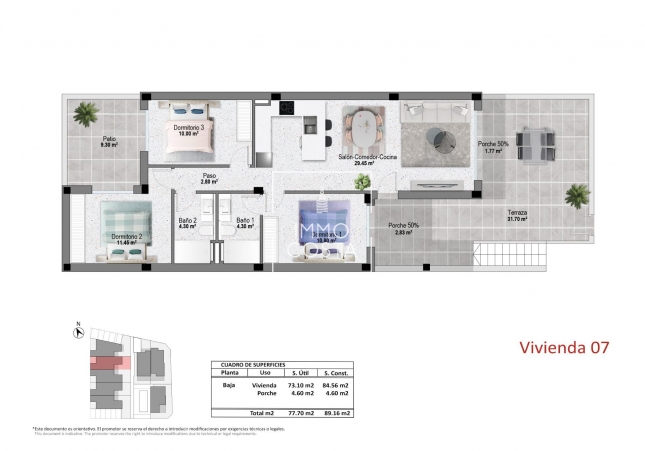 New Build - Ground Floor Bungalow - Pilar de La Horadada - Pilar De La Horadada