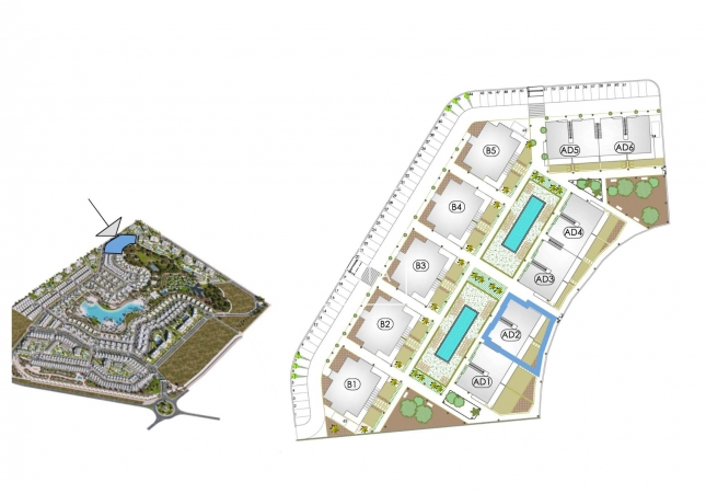 Nieuwbouw Woningen - Top Floor Bungalow - Torre Pacheco
