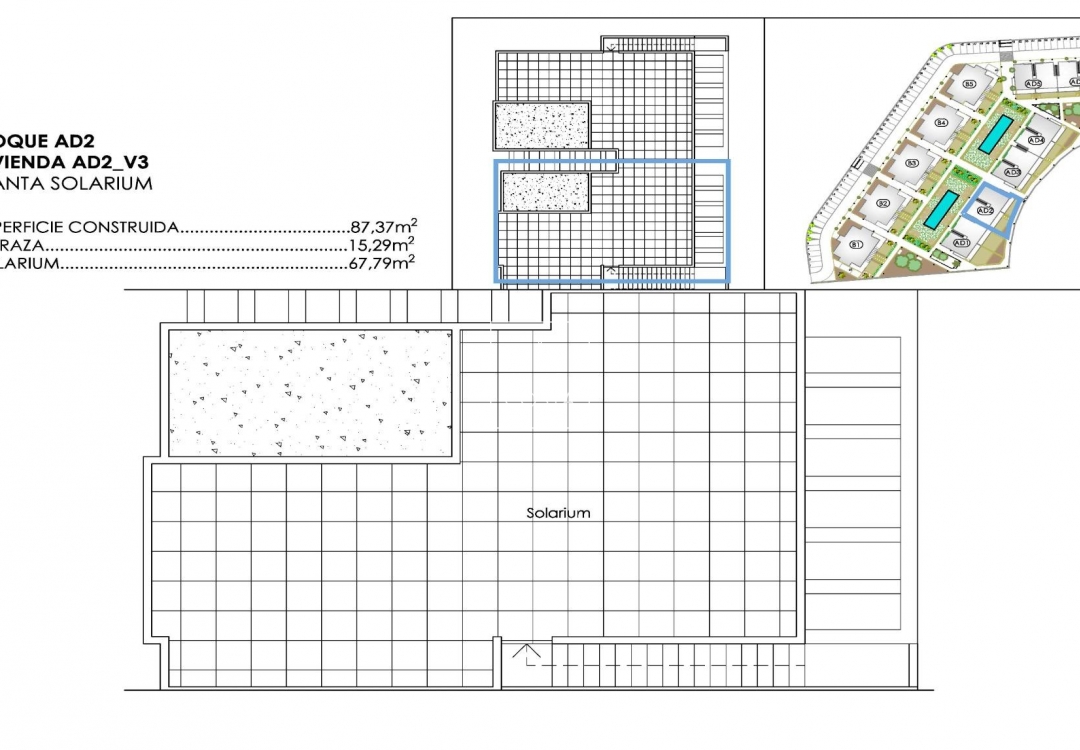 Nieuwbouw Woningen - Top Floor Bungalow - Torre Pacheco