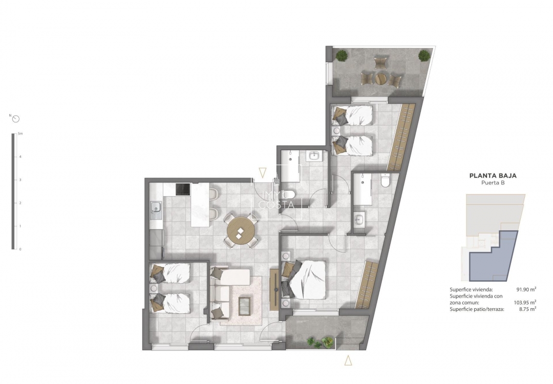 Nieuwbouw Woningen - Ground floor apartment - Guardamar del Segura - Guardamar Del Segura