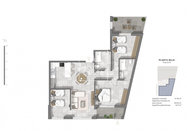 Nieuwbouw Woningen - Ground floor apartment - Guardamar del Segura - Guardamar Del Segura