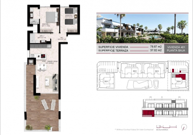 Neubau - Ground Floor Bungalow - Rojales