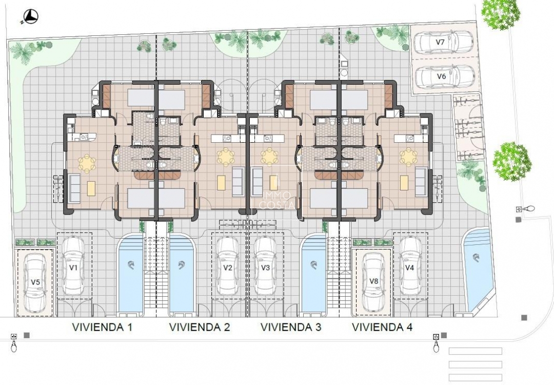 Nieuwbouw Woningen - Top Floor Bungalow - Pilar de La Horadada - Pilar De La Horadada