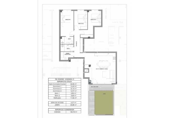 Nieuwbouw Woningen - Ground floor apartment - Villajoyosa