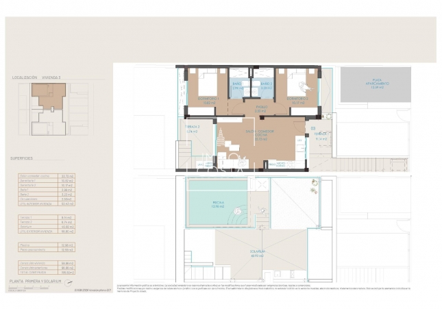 Nieuwbouw Woningen - Top Floor Bungalow - San Pedro del Pinatar - San Pedro Del Pinatar